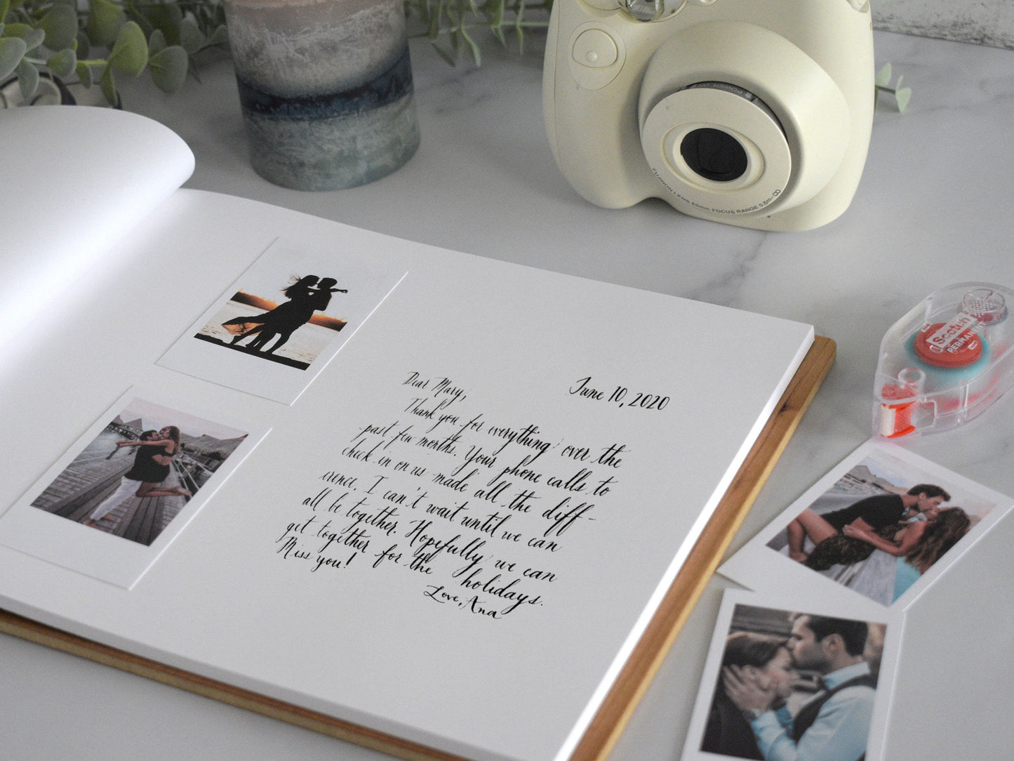 Let's Celebrate Birthday Gift Birthday Guest Book Photo book